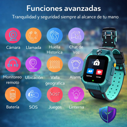 Smartwatch T55 para niños-Conectados y seguros en todo momento