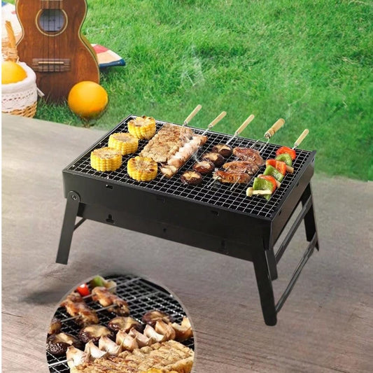PARRILLA PORTÁTIL A CARBÓN PARA ASADOS