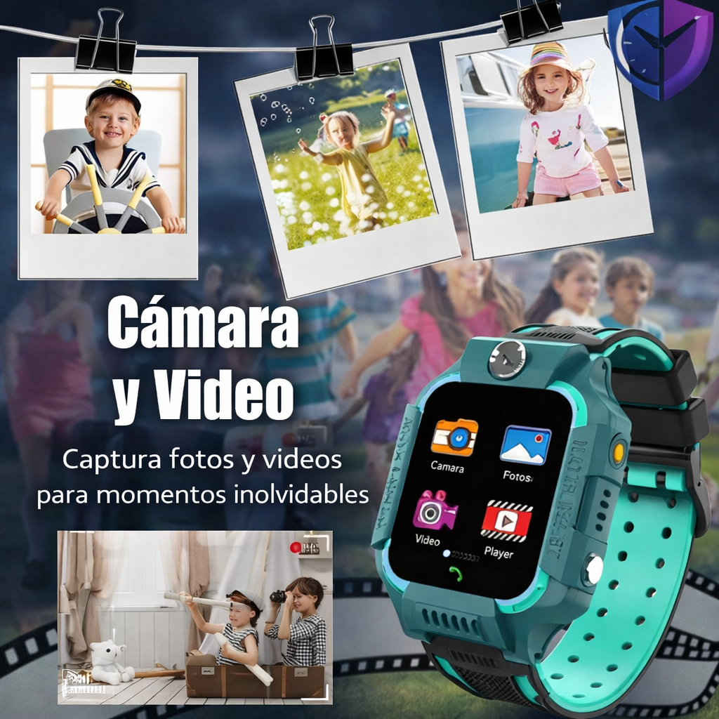 Smartwatch T55 para niños-Conectados y seguros en todo momento