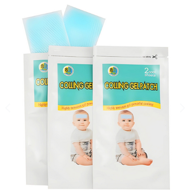 Parches De Gel Para Bajar La Fiebre