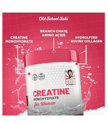 Creatina Monohidratada Old School Original Americano