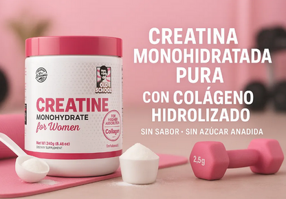 Creatina Monohidratada Old School Original Americano