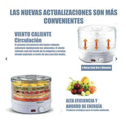 Deshidratador Alimentos Saludables