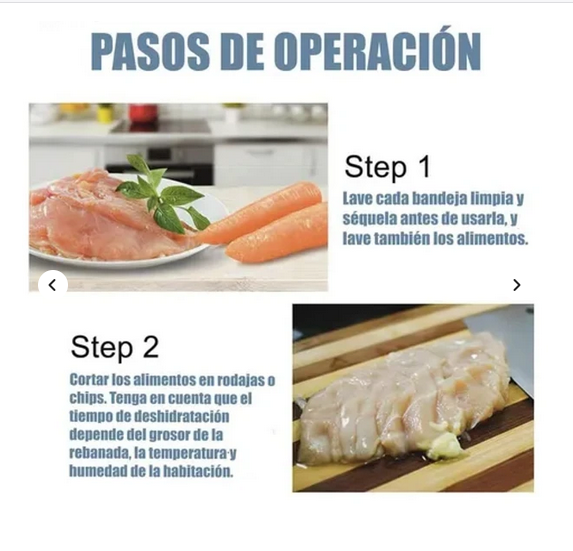 Deshidratador Alimentos Saludables