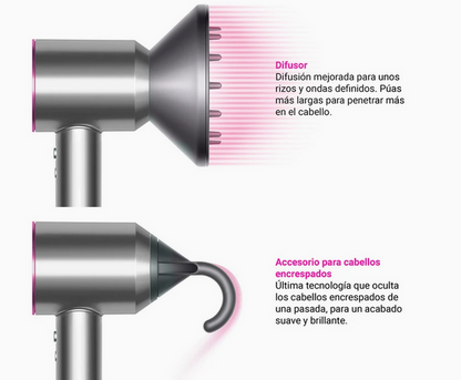 Secador De Pelo Profesional 5 En 1