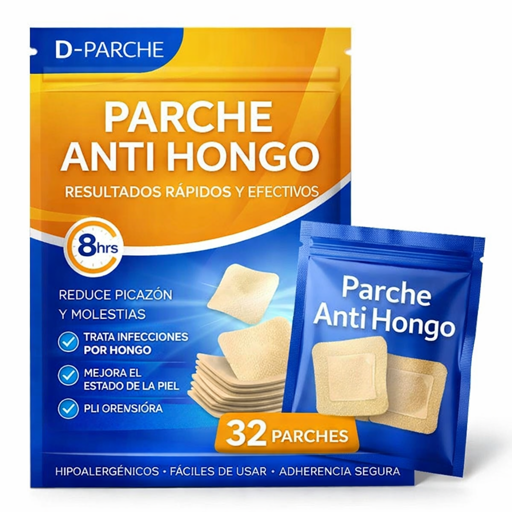 Parche Antihongos para Uñas y Pies – Sobre Azul